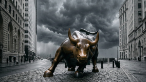 March 2026 market insights showing two-track economy, market valuation risks, and investor sentiment trends